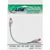 InLine Patchkabel S/FTP PiMF Cat.6 250MHz PVC CCA grau 0,25m