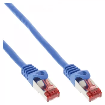 InLine Patchkabel S/FTP PiMF Cat.6 250MHz PVC CCA blau 3m