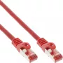InLine Patchkabel S/FTP PiMF Cat.6 250MHz PVC CCA rot 10m