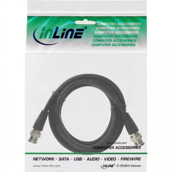 BNC-Videokabel RG59 75Ohm 5m InLine 10805