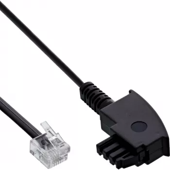 InLine ADSL Splitter Kabel TAE-F Deutsch / 6P2C DEC Stecker 25 m