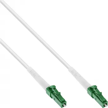InLine Glasfaser-Simplexkabel, FTTH, LC/APC8° auf LC/APC8° 9/125µm OS2 3m