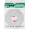 InLine Flaches Ultraflaches Patchkabel U/UTP Cat.6 Gigabit-fähig weiß 15m
