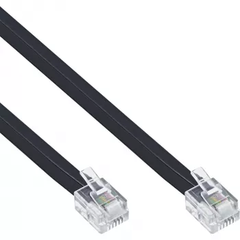 InLine Modulares Kabel RJ11 Stecker / Stecker 6P4C 10m