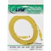 InLine Flaches Ultraslim-Patchkabel U/UTP Cat.6 Gigabit-fähig gelb 3 m