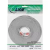 InLine Flaches Ultraslim Patchkabel U/UTP Cat.6 Gigabit-fähig grau 7 m