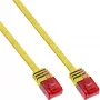 InLine Flaches Ultraslim Patchkabel U/UTP Cat.6 Gigabit-fähig gelb 7 m