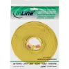 InLine Flaches Ultraslim Patchkabel U/UTP Cat.6 Gigabit-fähig gelb 7 m