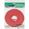 InLine Flaches Ultraslim Patchkabel U/UTP Cat.6 Gigabit-tauglich rot 10m