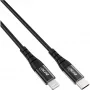 InLine USB-C auf Lightning Kabel, für iPad, iPhone, iPod, schwarz/Aluminium, 2 m MFi