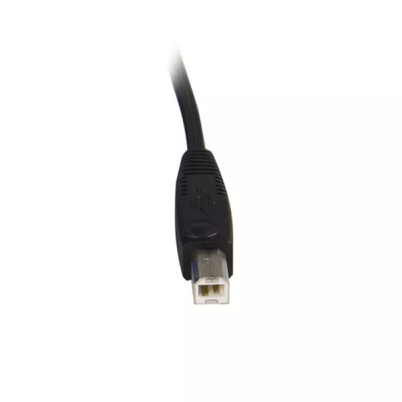 StarTech.com 6 ft 2-in-1 USB KVM-Kabel, 1,8 m, VGA, Schwarz, USB, USB A + VGA, USB B + VGA