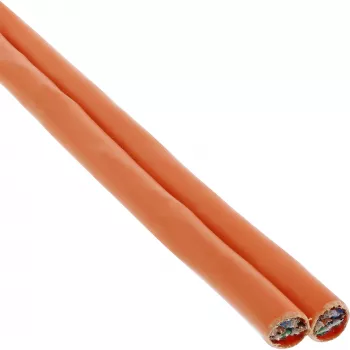 InLine Duplex-Installationskabel S/FTP PiMF Cat.7a AWG23 1200MHz, LSOH, 500m