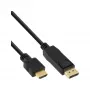 InLine B-17183 20er-Pack DisplayPort-auf-HDMI-Konverterkabel, Schwarz, 3 m
