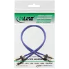 InLine Premium RCA Audiokabel 2x RCA Stecker / Stecker vergoldet 3m
