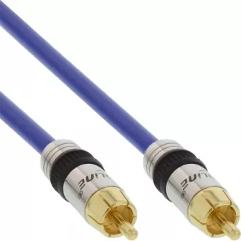 InLine Premium RCA Video- und Digital-Audiokabel RCA Stecker / Stecker vergoldet 3 m