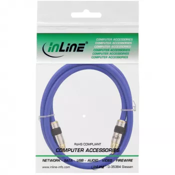 InLine Premium RCA Video- & Digital-Audio-Kabel RCA Stecker / Stecker vergoldet 1m