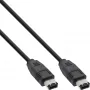 InLine FireWire 400 1394 Kabel 6 Pin Stecker/Stecker 3m