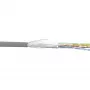 InLine Patchkabel SF/UTP Cat.5e AWG26 CCA PVC grau 500m