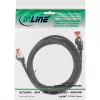 InLine Crossover PC zu PC Direktverbindungskabel S/FTP Kat.6 schwarz 1 m