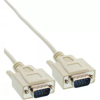 InLine serielles Kabel DB9 Stecker / Stecker direkt 5 m