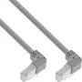 InLine S-76602U-1.83 Patchkabel, gewinkelt (beidseitig nach unten), S/FTP PiMf, Cat.6, 250 MHz, PVC, 1,83 m