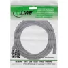 InLine DC-Verlängerungskabel, DC Stecker/Buchse 5,5 x 2,5 mm, AWG 18, schwarz 3 m