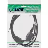 InLine Netzkabel England Stecker / 3-polig IEC C13 Kupplung, 1m