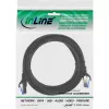 InLine Patchkabel, Cat.6A, S/FTP, PE-Außenkabel, schwarz, 2m