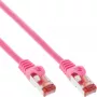 InLine Patchkabel S/FTP PiMF Cat.6 250MHz PVC Kupfer rosa 7,5m