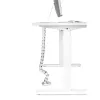 InLine 59996B flexibler Kabelkanal für höhenverstellbare Tische, 4 Kammern, 68x36 mm, 1,28 m, grau