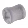 InLine Kabelkanal aus Stoff mit Klettverschluss, 1 m x 40 mm, Grau