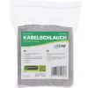 InLine Kabelkanal aus Stoff mit Klettverschluss, 1 m x 40 mm, Grau