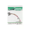 InLine SATA-Stromadapterkabel 4-Pin Molex / 15-Pin SATA mit Verriegelung 0,30 m