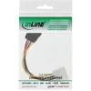InLine SATA-Netzkabel 1x 5,25 Zoll / SATA 0,30 m