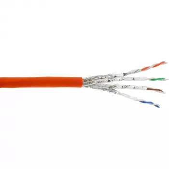 InLine Installationskabel Cat.7a, S/FTP (PiMF) 4x2x0.58 AWG23 1200MHz B2ca 50m