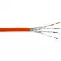 InLine Installationskabel Cat.7a, S/FTP (PiMF) 4x2x0,58 AWG23 1200MHz B2ca 100m
