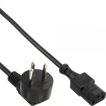 Netzkabel InLine 16652H Israel Typ H 3-polig IEC C13 Stecker 1,8 m