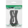InLine Audiokabel 2,5 mm Stereo Stecker/Stecker, 2 m