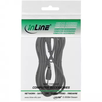 InLine Audiokabel 2,5 mm Stereo Stecker/Stecker, 2 m