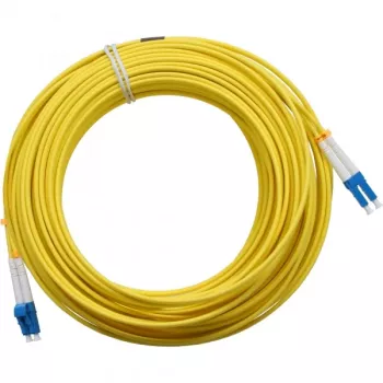InLine Glasfaser-Duplexkabel LC/LC 9/125µm OS2 15m