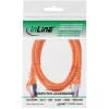 InLine Patchkabel S/FTP PiMF Cat.6 250MHz PVC Kupfer orange 1,5m