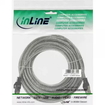 InLine Patchkabel SF/UTP Cat.5e transparent 7,5m