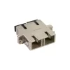 InLine Glasfaser-Metalladapter Duplex SC/SC MM Keramikhülse mit Flansch