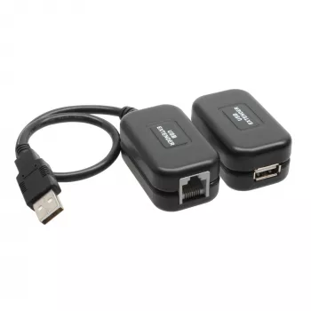 InLine USB-Extender bis zu 60 m über RJ45-Patchkabel Cat.5e oder besser