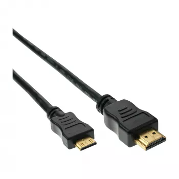 InLine HDMI-Minikabel, High Speed HDMI, AM/CM, goldbeschichtet, 10 m