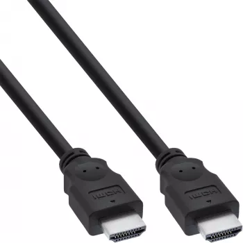 HDMI-Kabel High Speed Stecker / Stecker schwarz 5 m InLine 17605E