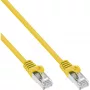 InLine Patchkabel SF/UTP Cat.5e gelb 1,5 m