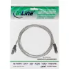 InLine Patchkabel SF/UTP Cat.5e transparent 1,5 m