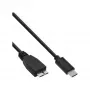 USB 3.2 Gen.1x2 Kabel InLine 35726 0,5 m USB-C Stecker Micro-B Stecker schwarz
