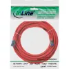 InLine Patchkabel S/FTP PiMF Cat.6A halogenfrei 500 MHz rot 20 m
